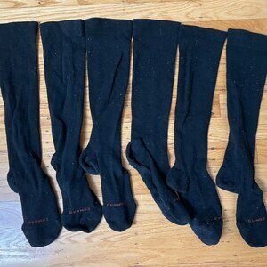 3 Pairs of Comrad Size Medium Recycled Cotton Compression Socks